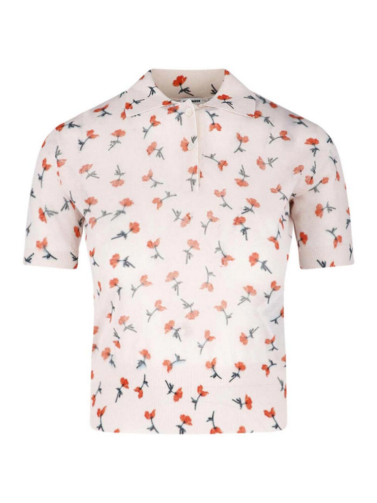 Jil Sander Printed T-shirt In Multi