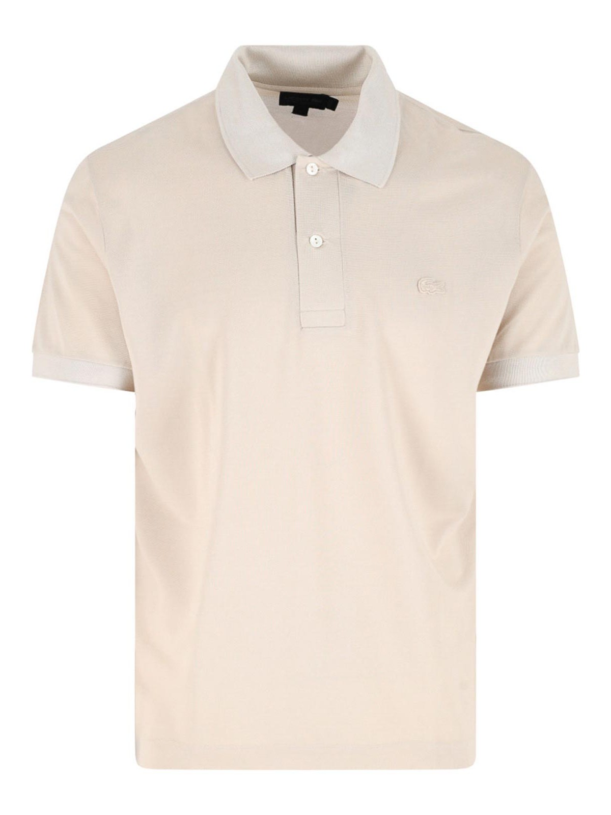 Lacoste Polo in pique' di seta