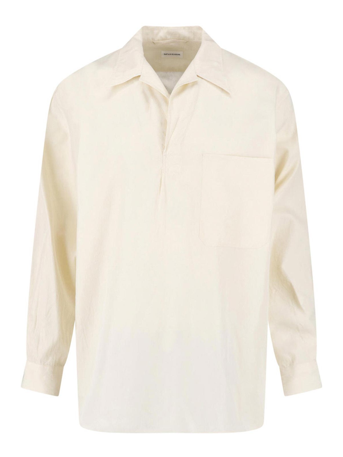 Camicia in cotone e seta