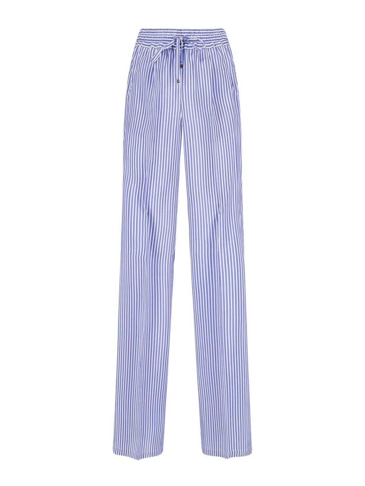 Kiton Pantaloni ampi in seta