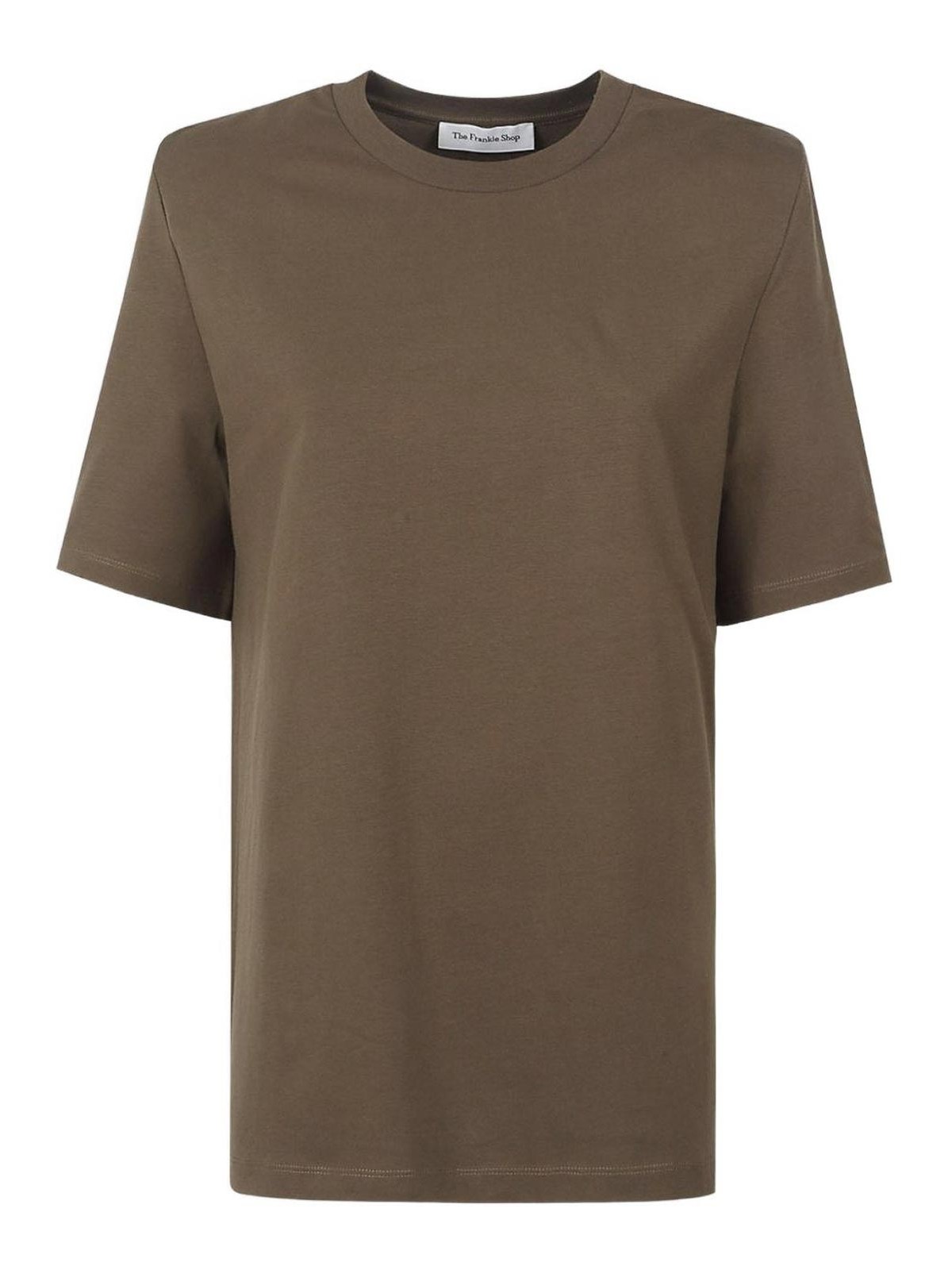 T-shirt Carrington con spalla imbottita
