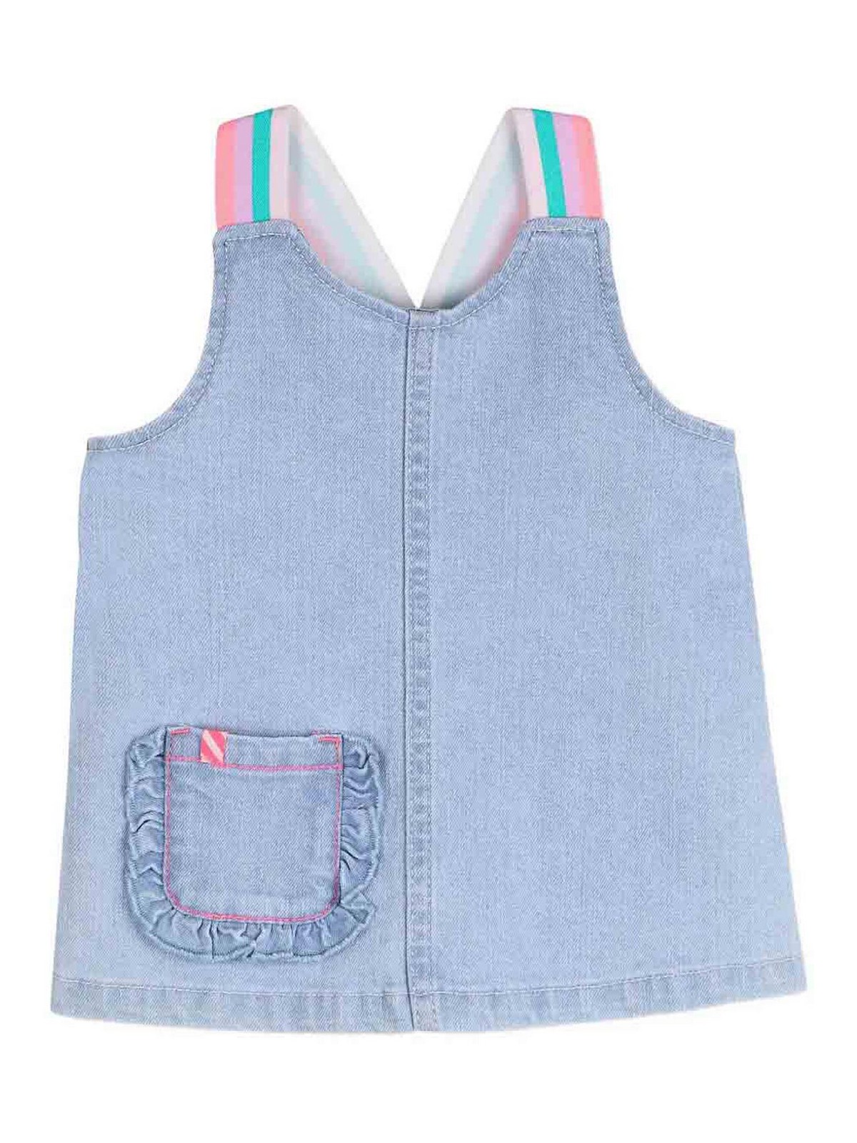 Vestito Con Tasca Applicata