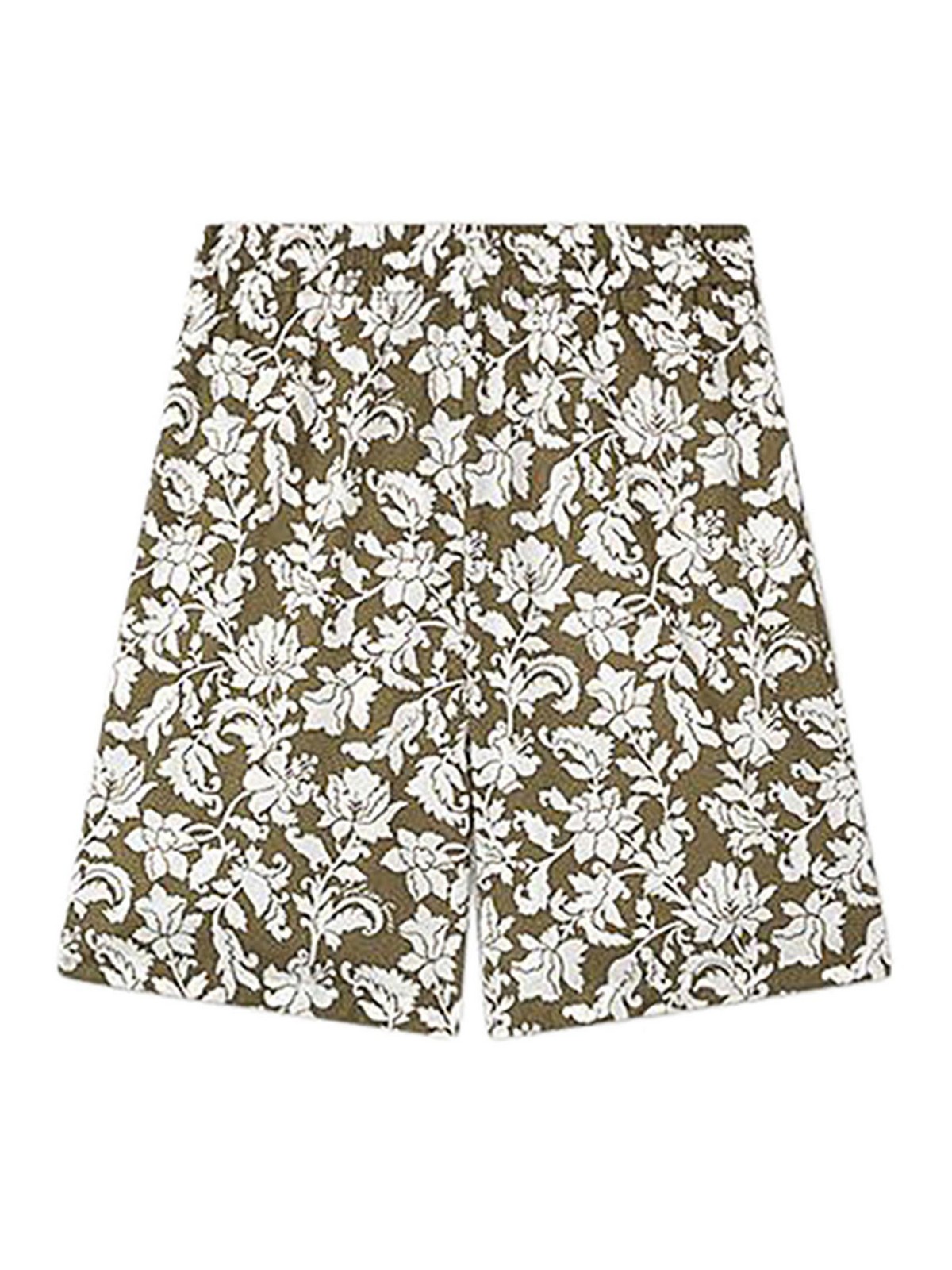 Golden Goose Bermuda Con Stampa