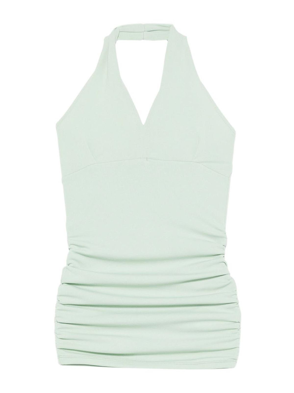 Vestito Con Scollo A V