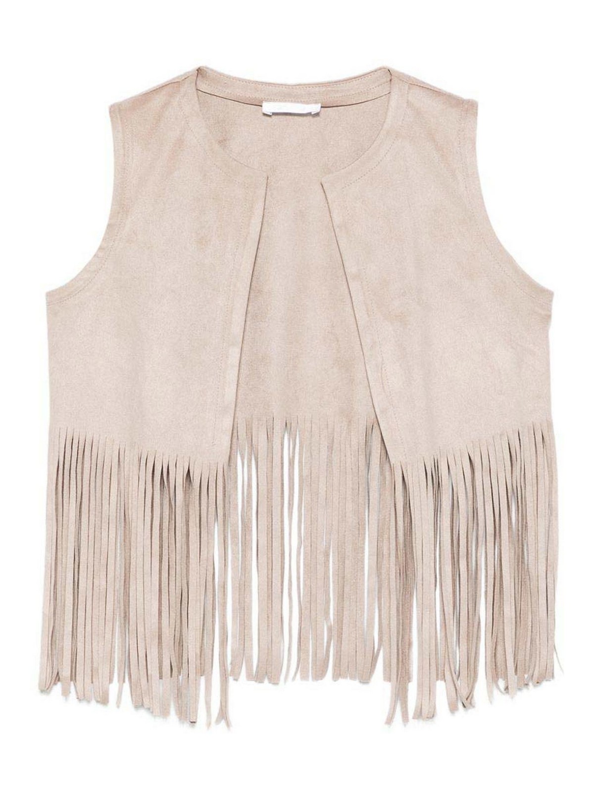 Lulu by Miss Grant Gilet Con Frange