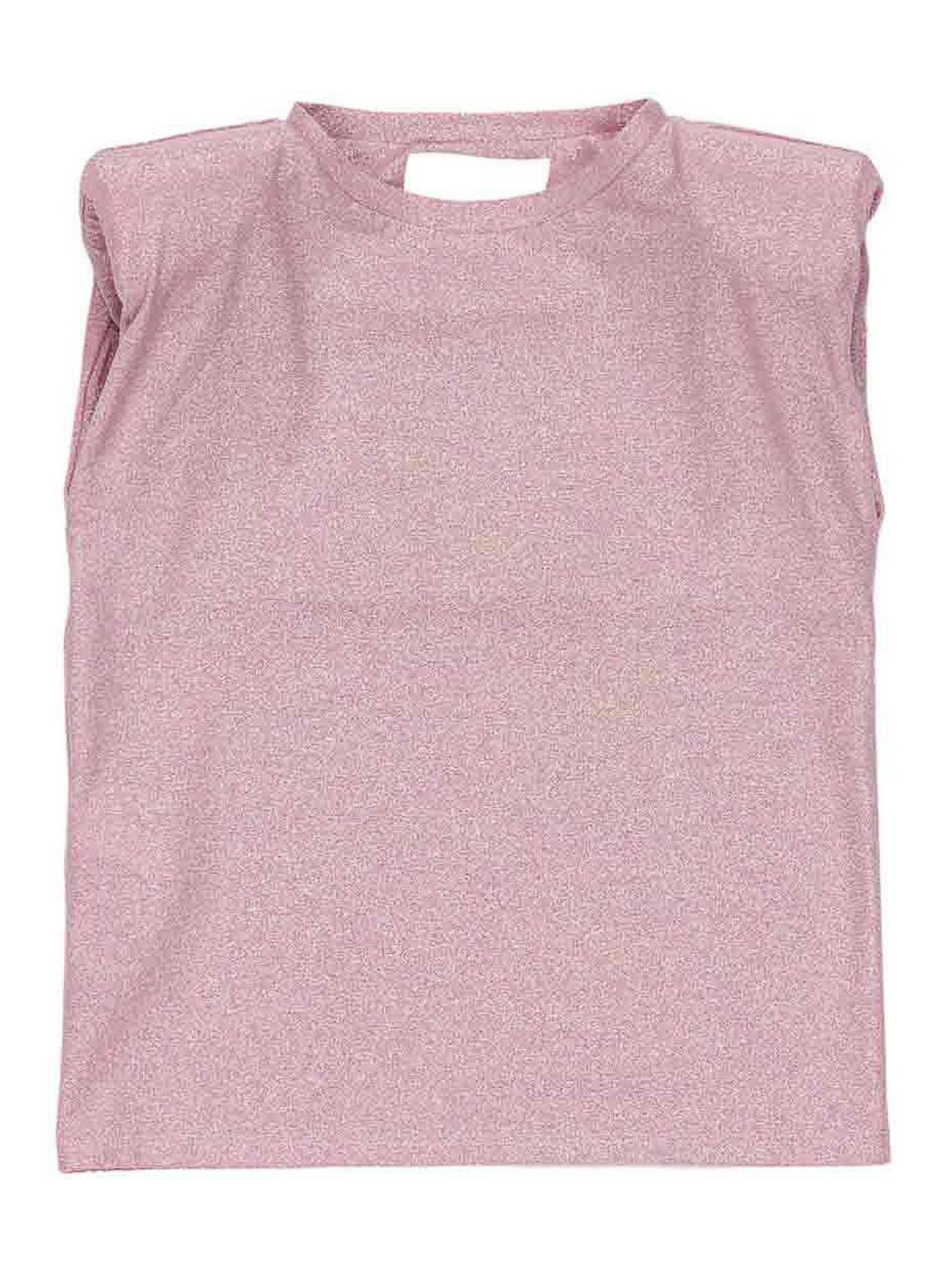 T-Shirt Con Spalline