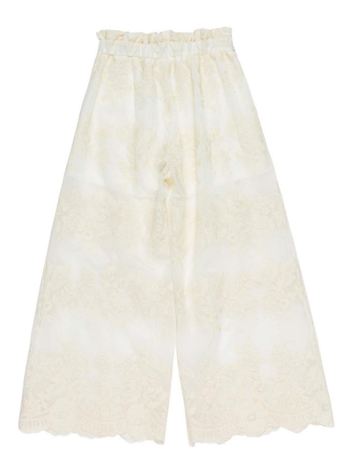 Pantaloni Con Ricamo