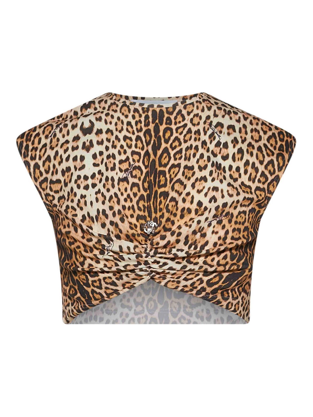 Roberto Cavalli T-Shirt Con Stampa