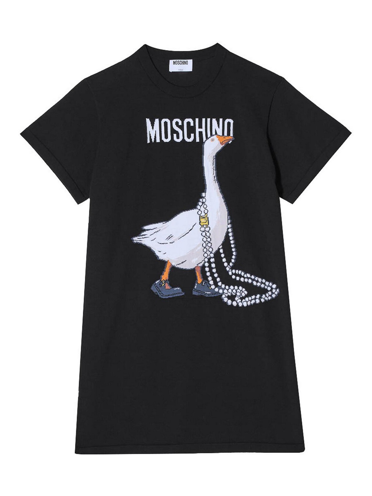 Moschino Abito In Maglia Oca