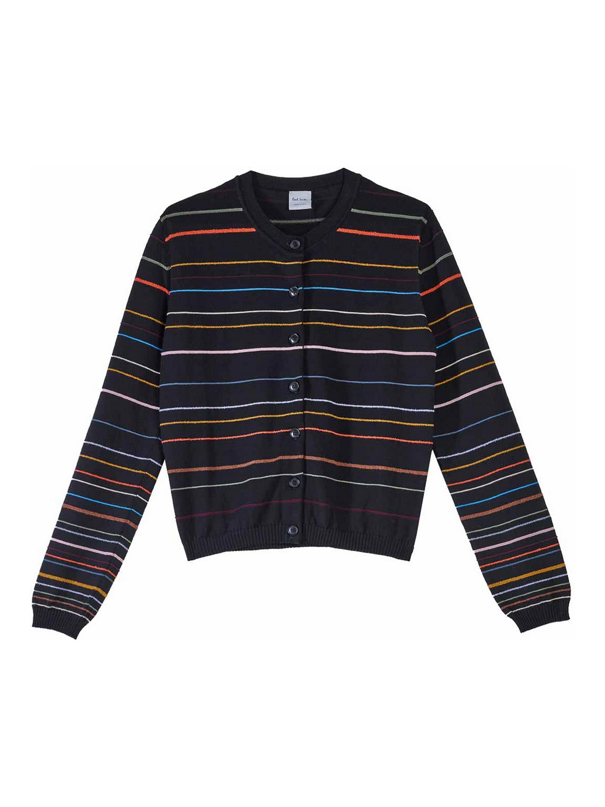 Paul Smith Cardigan Riga Estiva Ps In Blue