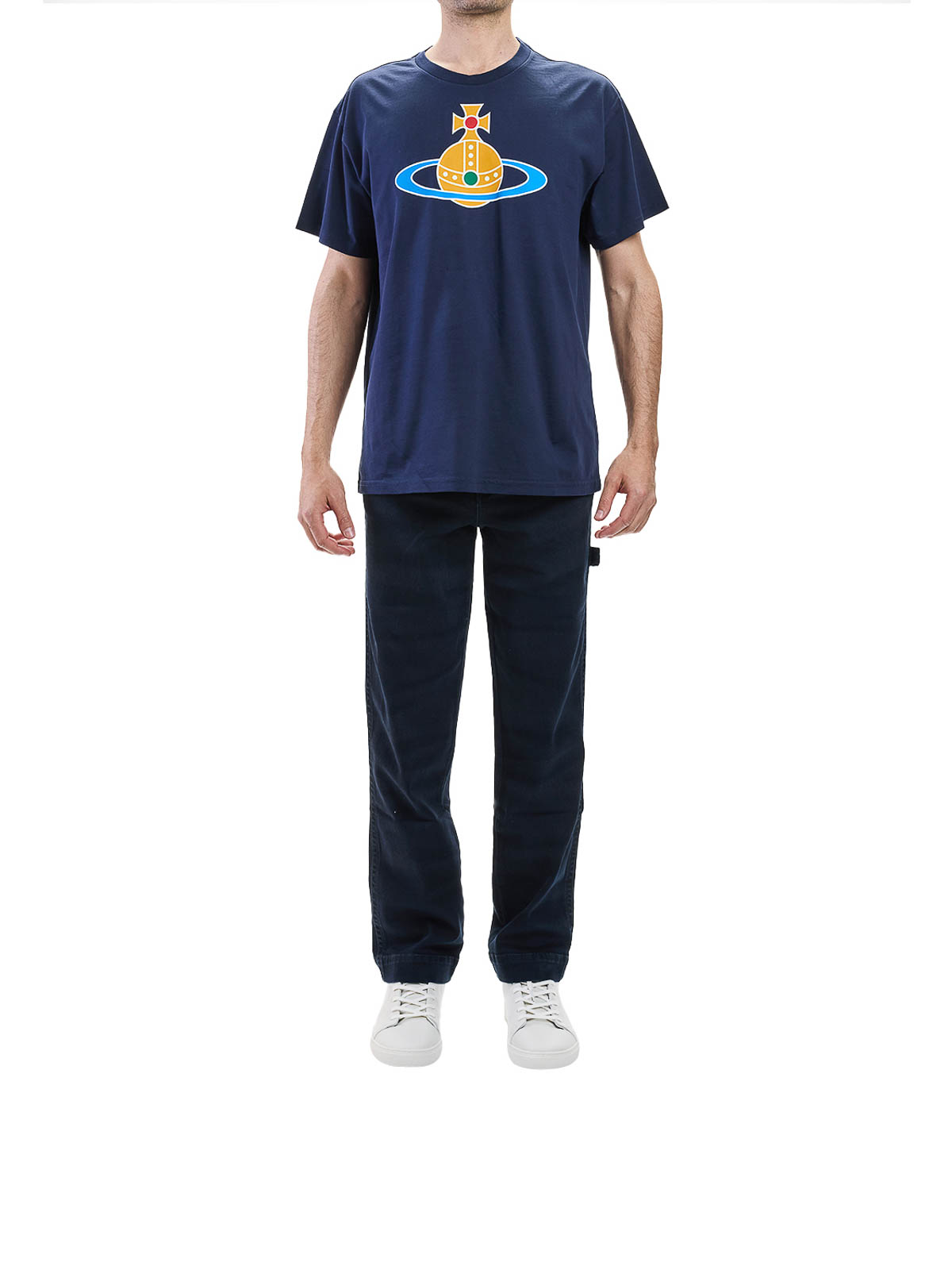 Vivienne Westwood Oversized Classic Tshirt|3G01004SJ001MK410