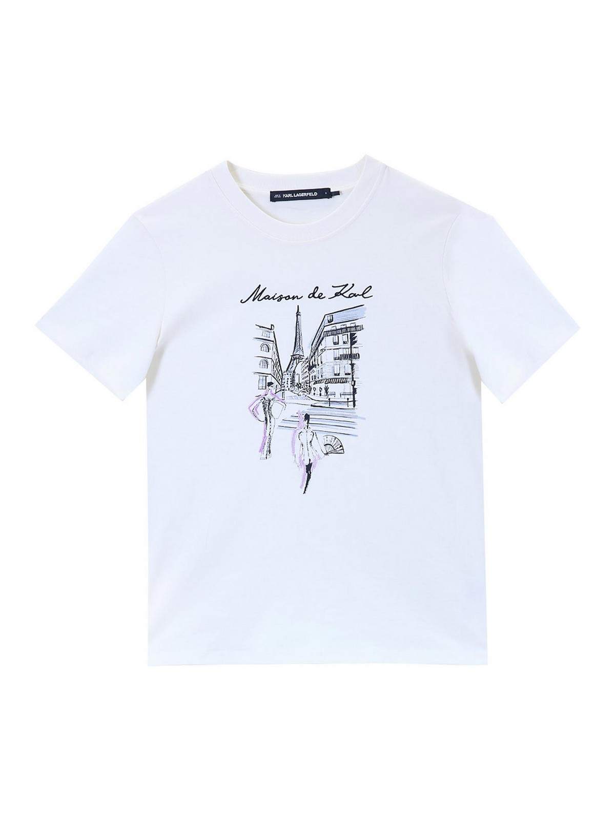 T-shirt Schizzo di Parigi