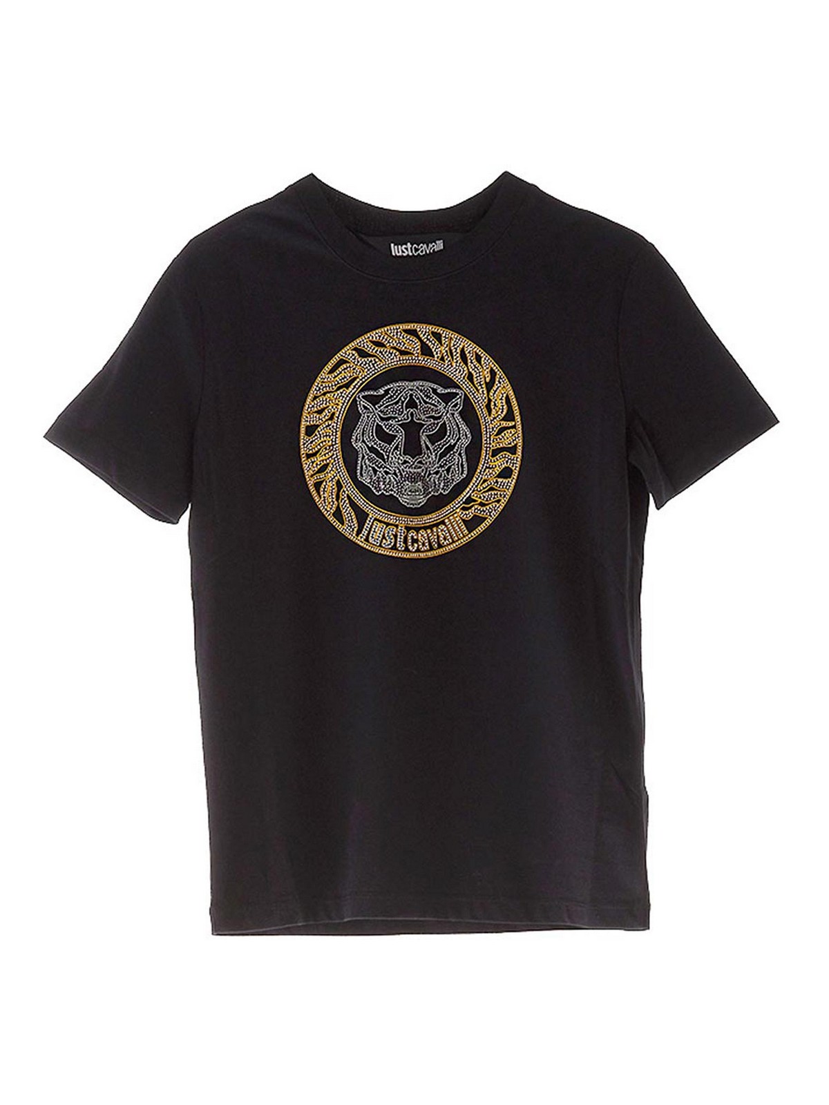 T-Shirt Leopardo Cristalli