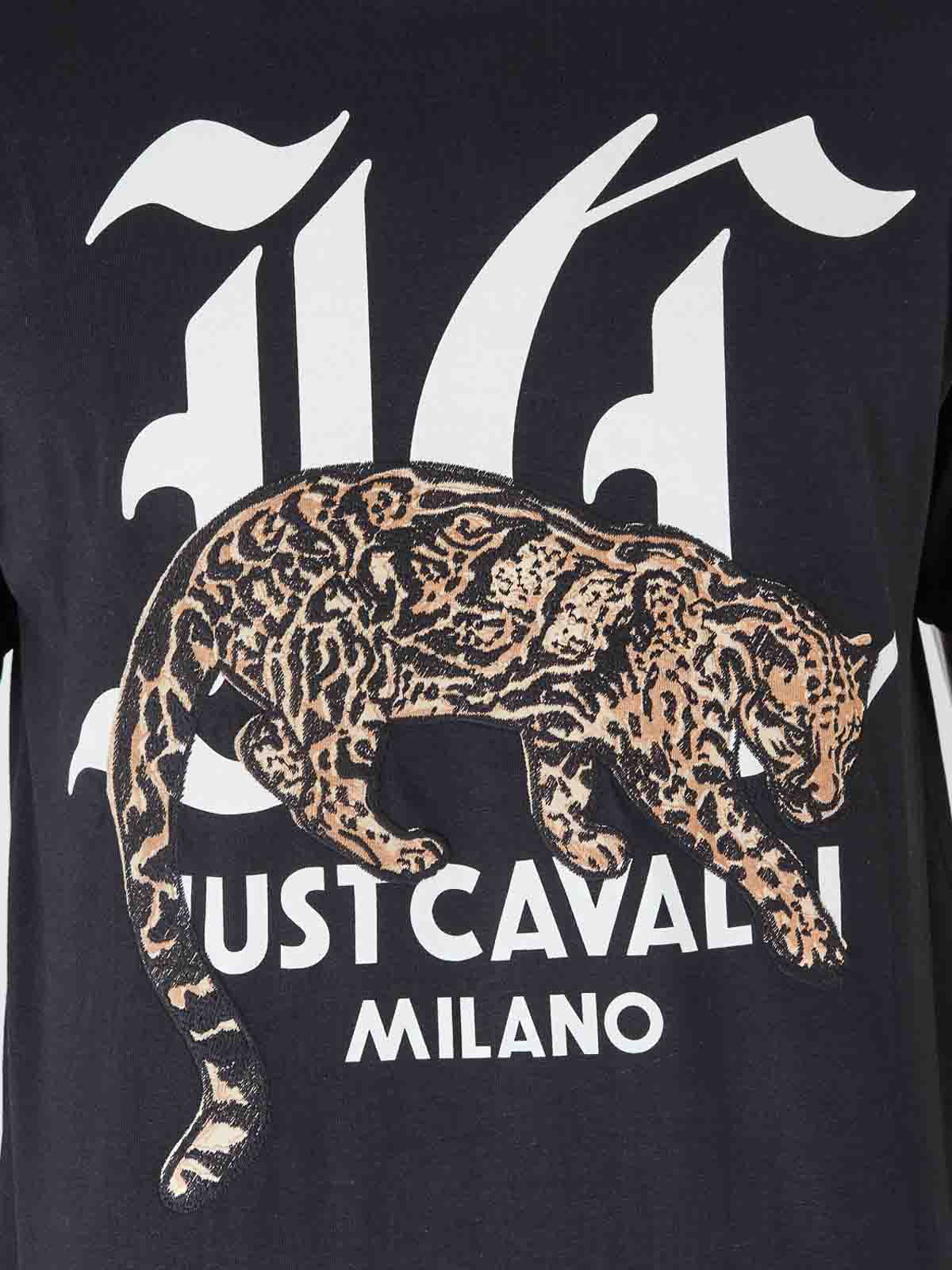 Just Cavalli Tシャツ - 黒 - ブラック|77OAHA02CJ718BLACK