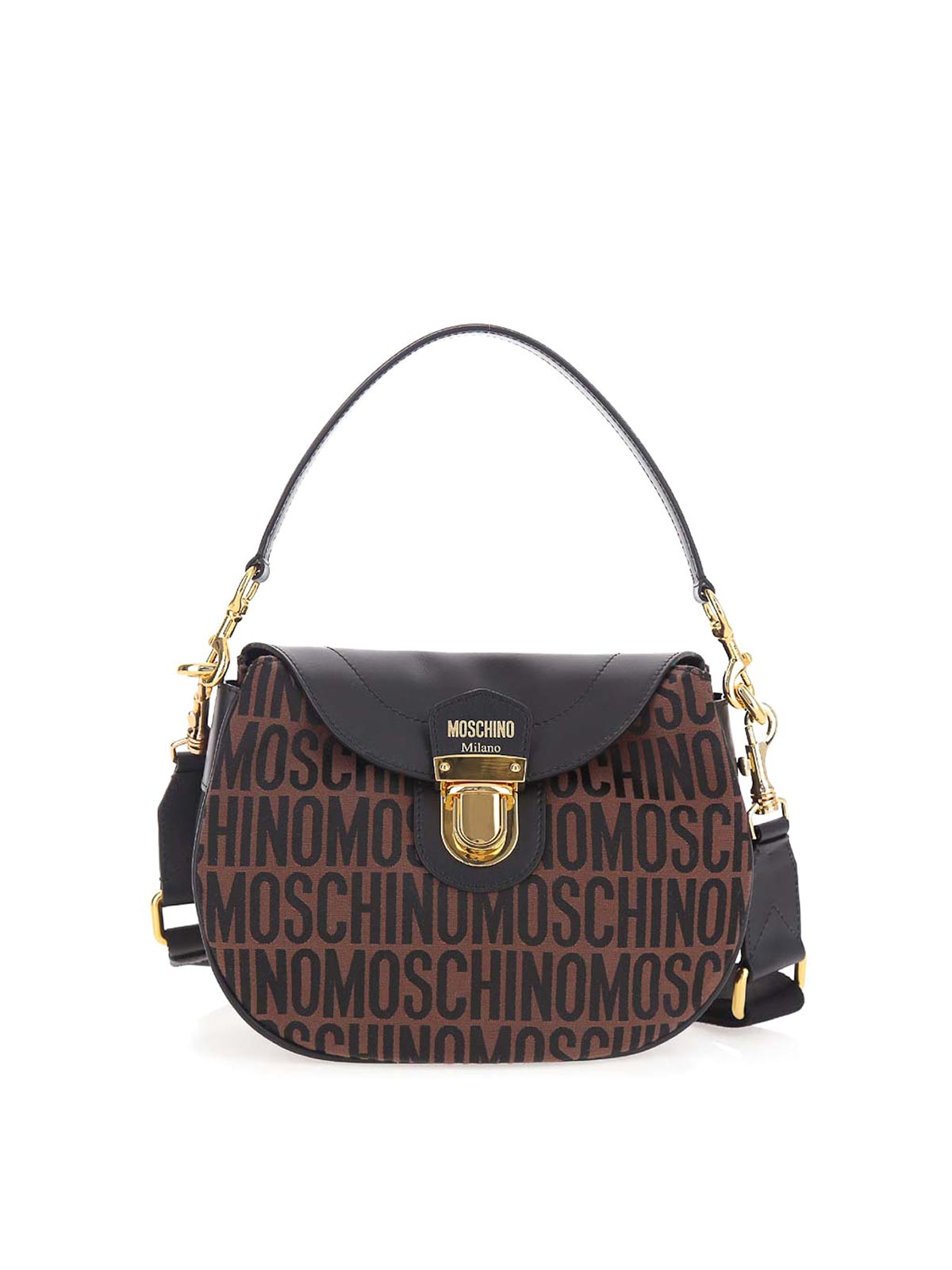 Moschino Borsa a tracolla con logo
