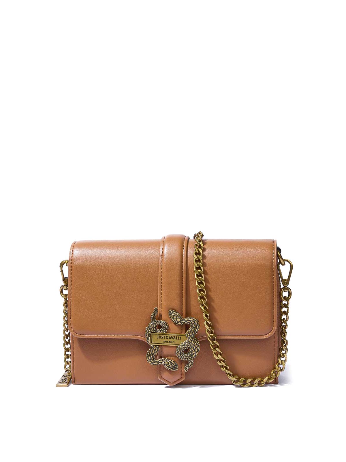 Just Cavalli Iconic Snakes Portafoglio Compatto Con Catena