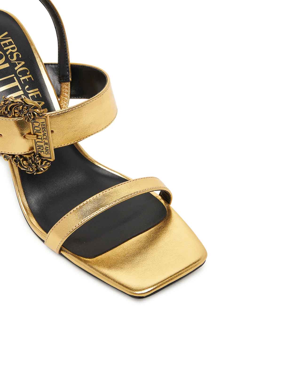 Versace Jeans Couture サンダル - 金|79VA3S71ZSC35948