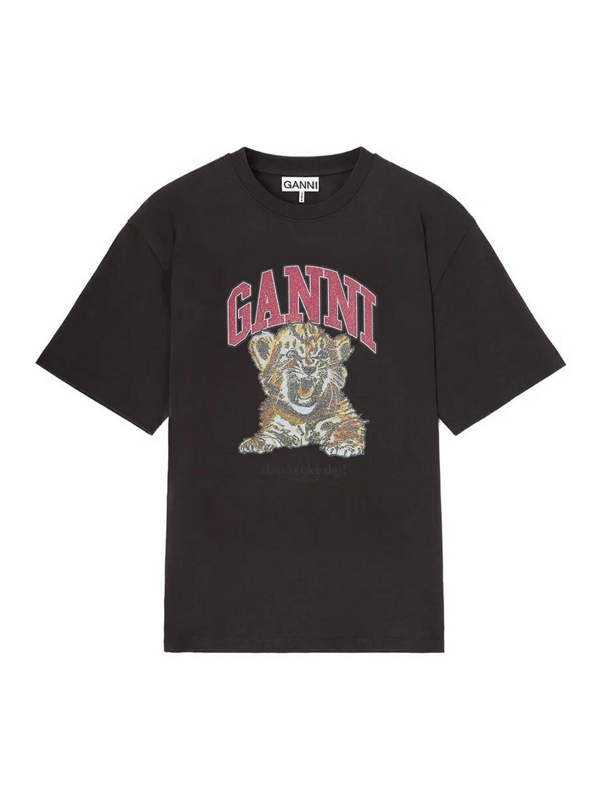 Jersey di cotone pesante Tiger Caviar