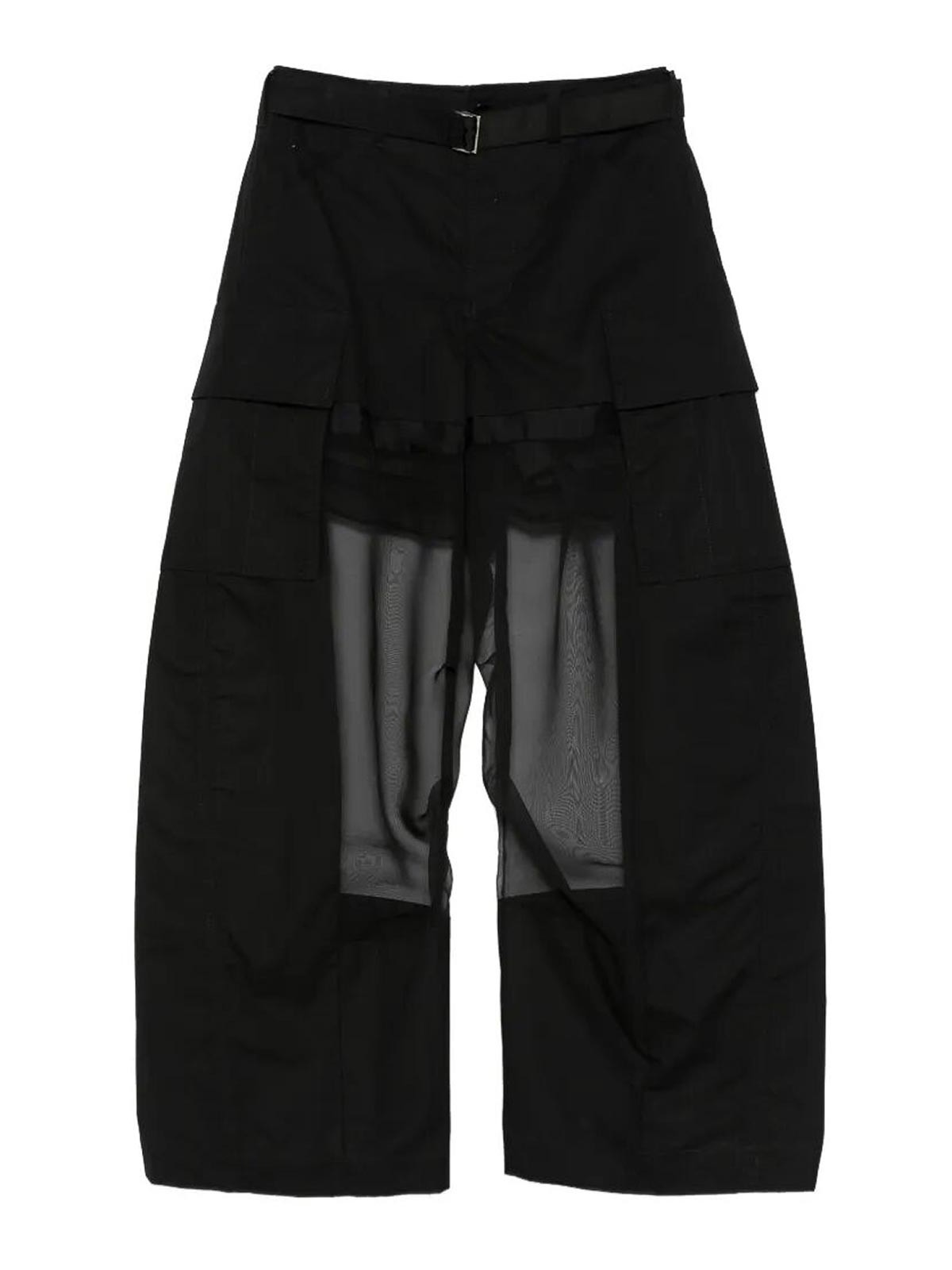 Pantaloni con rivestimento in cotone
