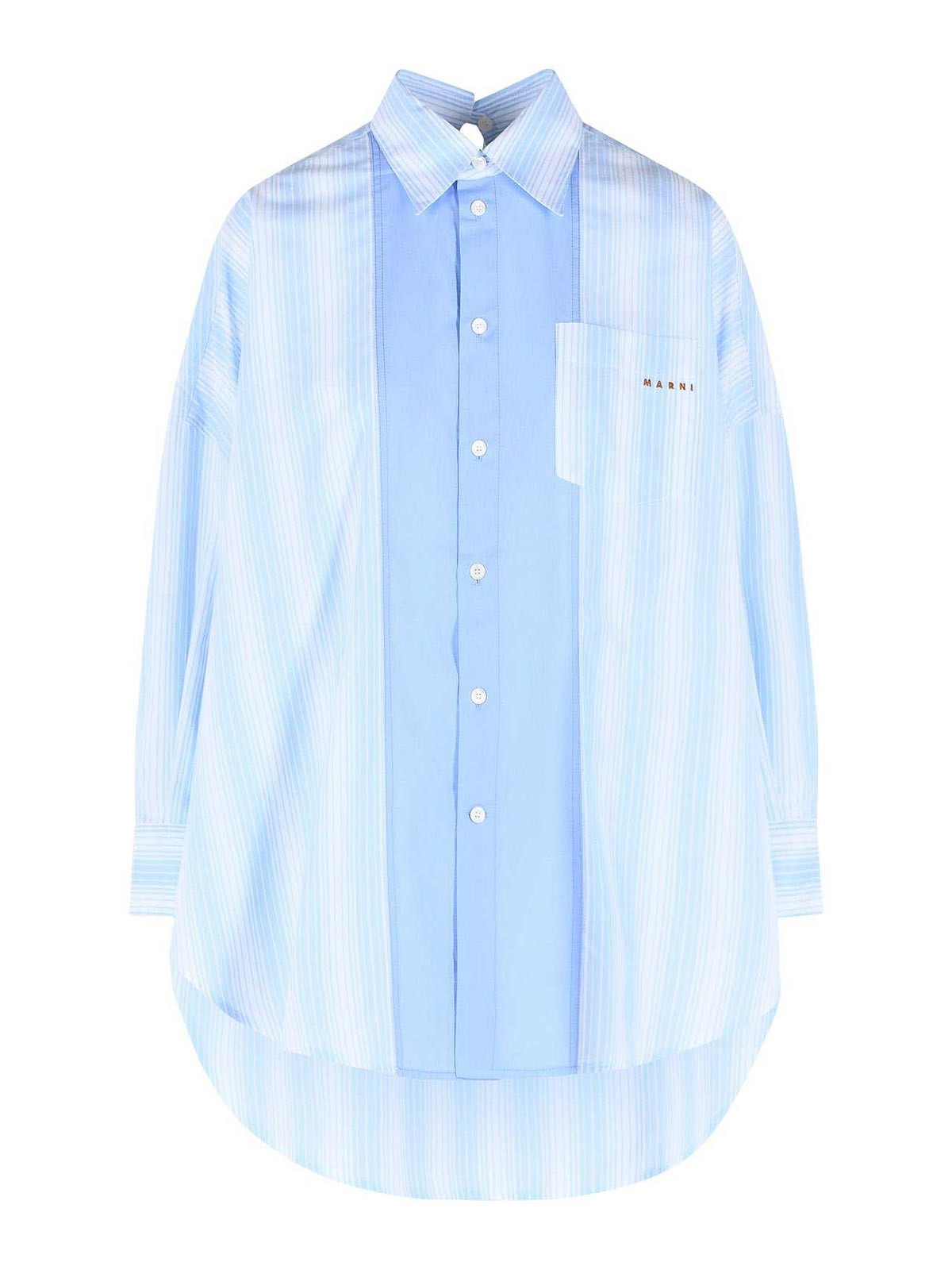 Camicia in popeline di cotone