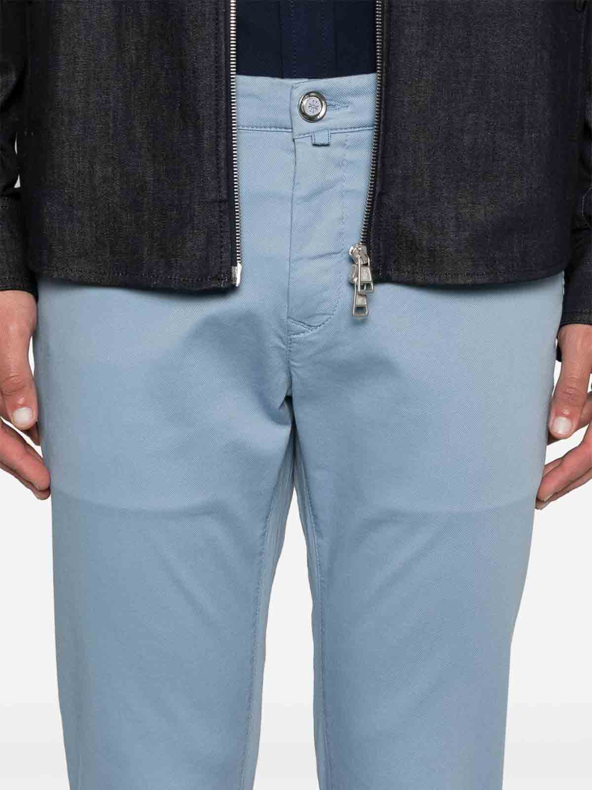 Jacob Cohen Belt Loop Jeans In Blue