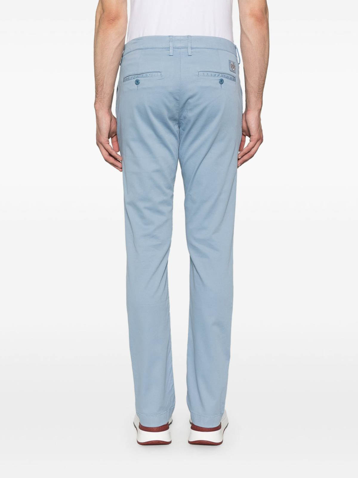 Jacob Cohen Belt Loop Jeans In Blue