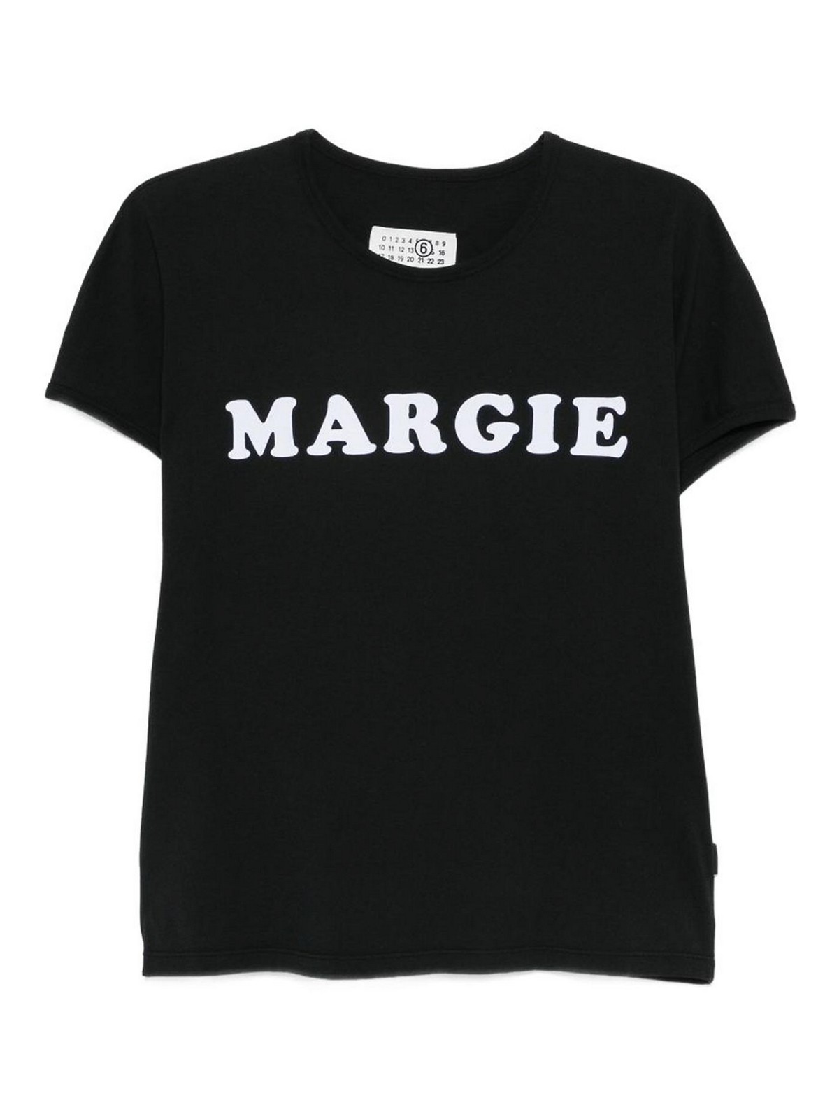 MM6 Maison Margiela Tシャツ - 黒|S62GD0212M20108900 | THEBS