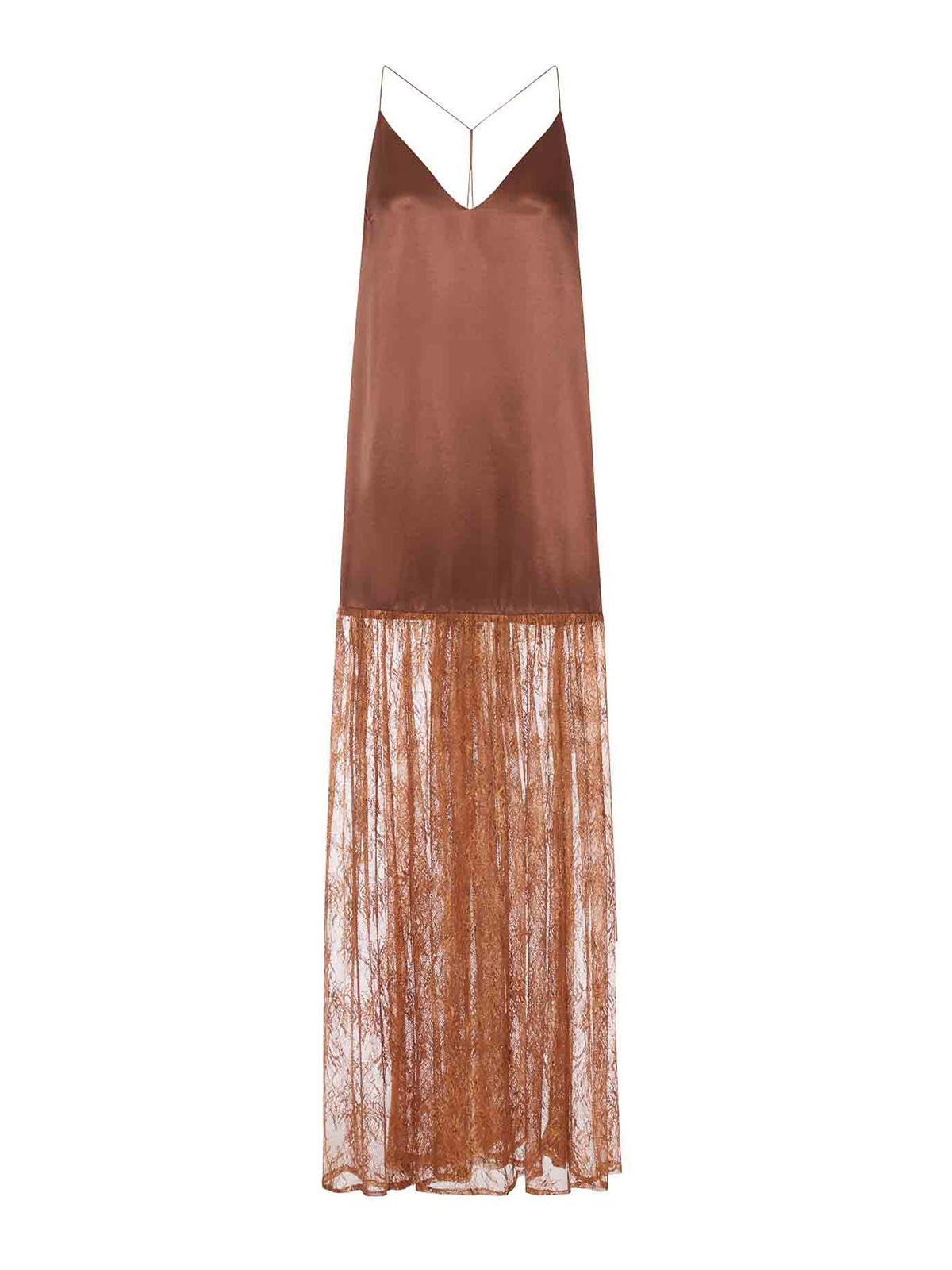 The Nina Studio Robe Courte - Marron