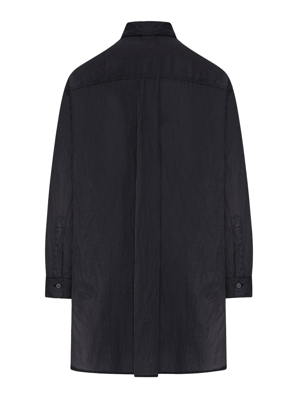 Transit Oversized Linen Shirt In Black