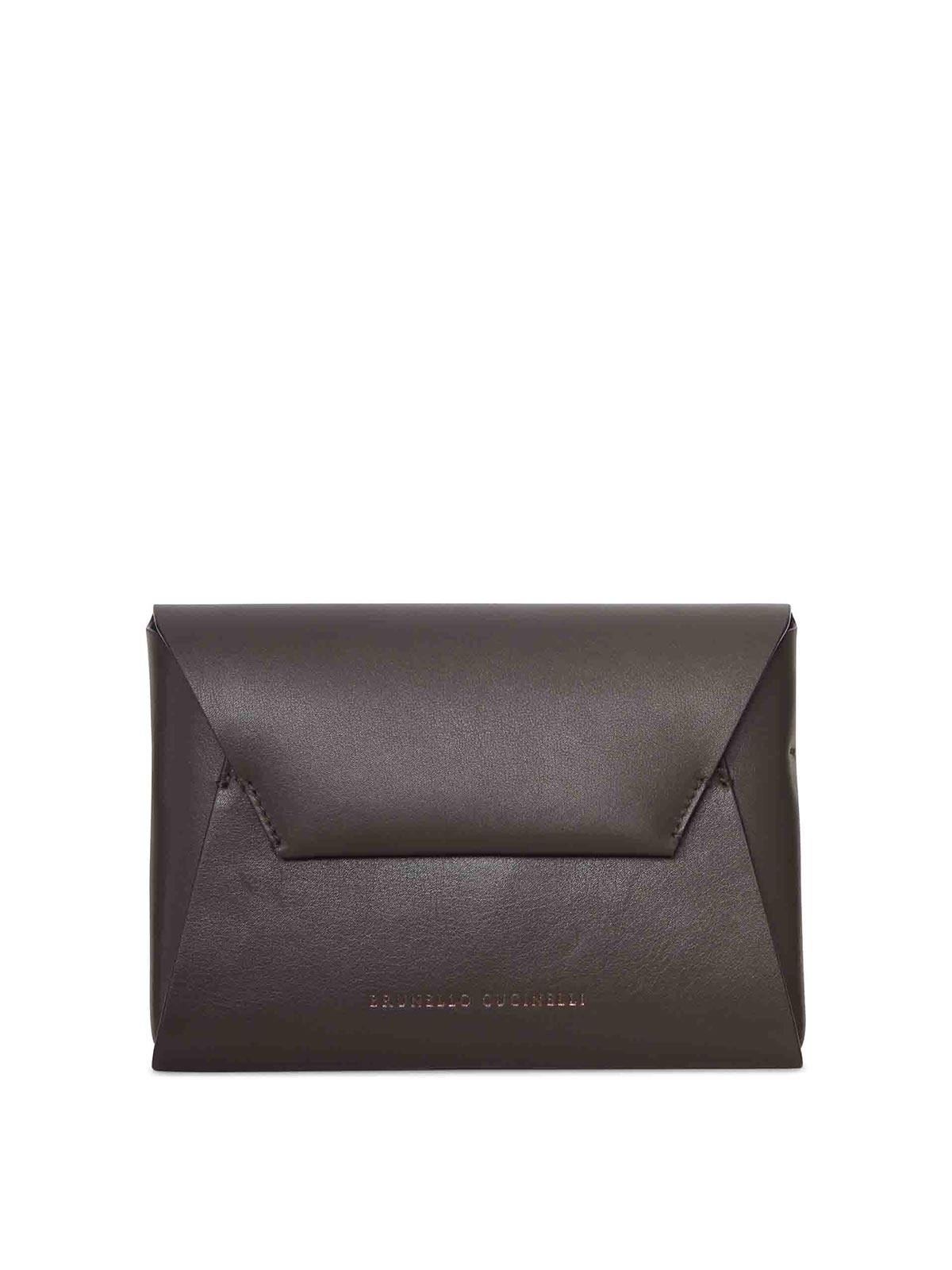 Brunello Cucinelli Pochette - Marron