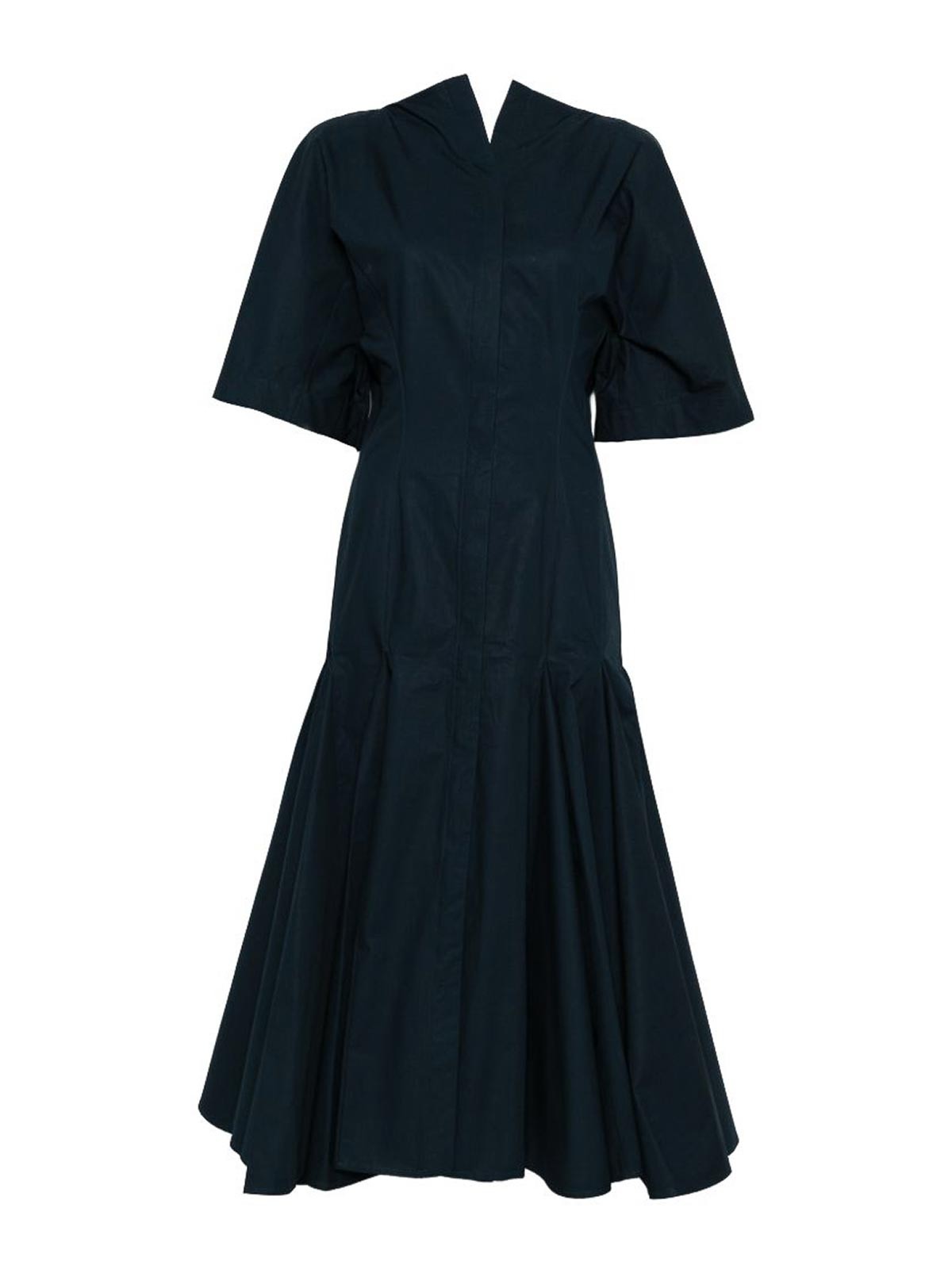 Jacquemus La Robe Moisson Midi Dress In Blue
