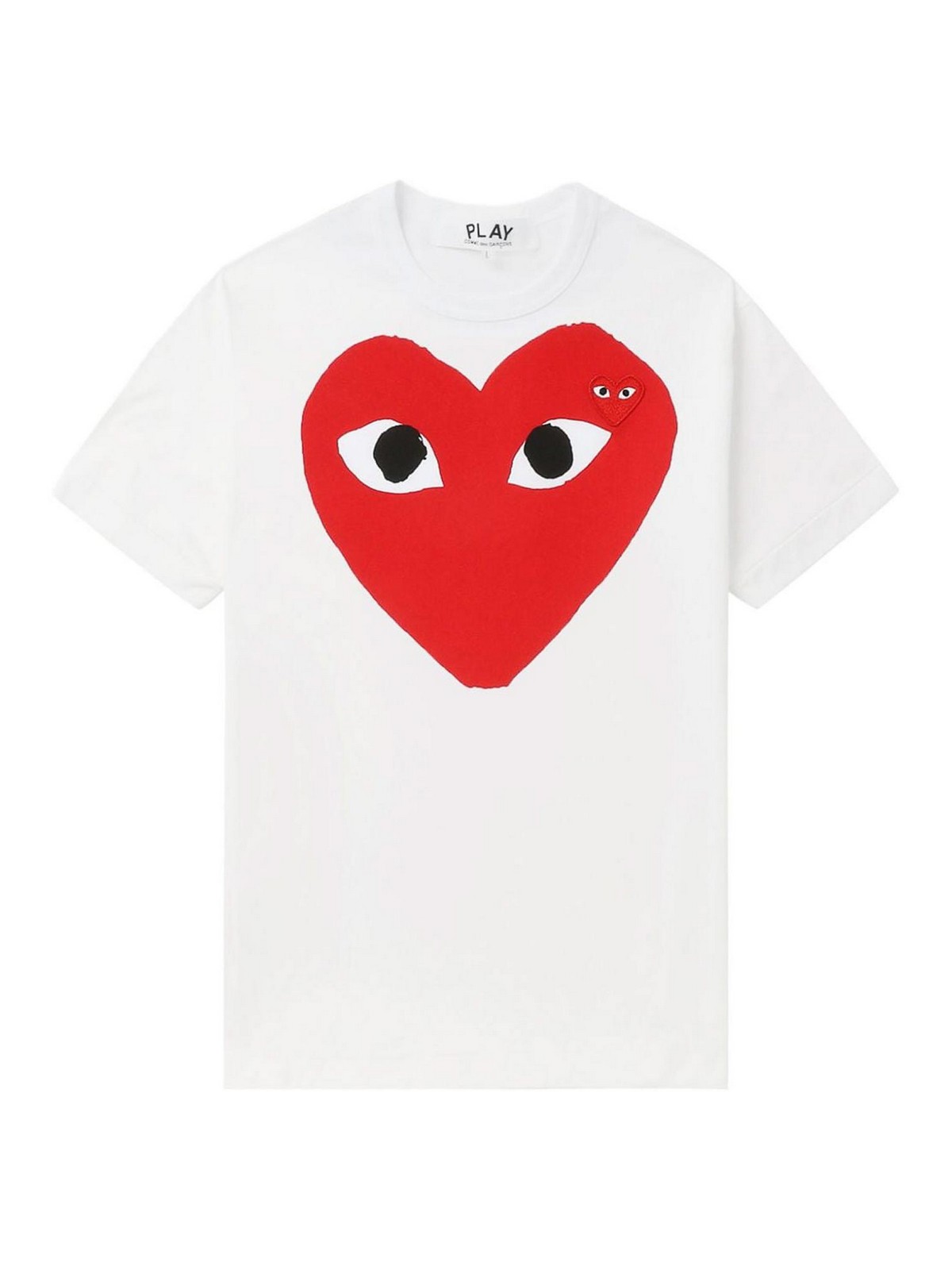 Comme Des Garcons Cotton T-Shirt - White - Women|AXT026D1