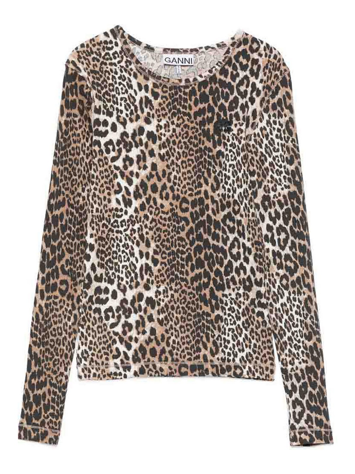 Ganni T-shirt in cotone biologico