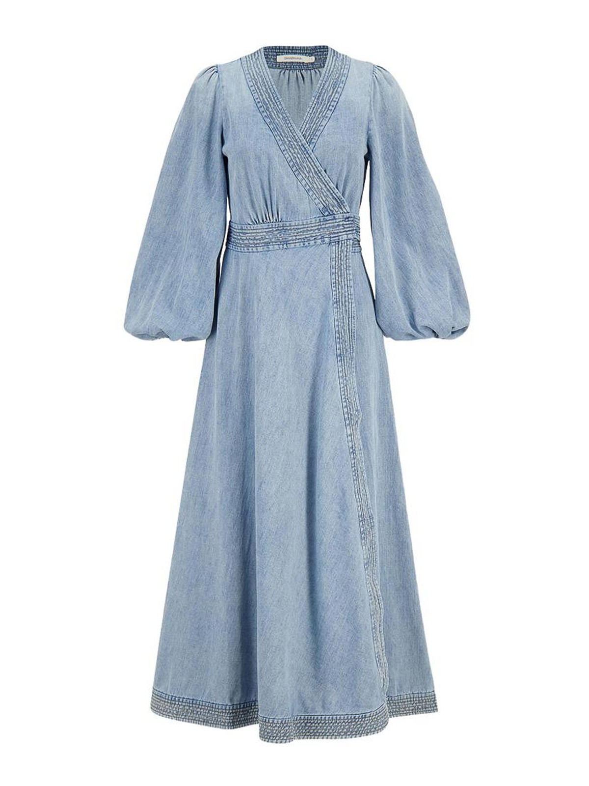 Abito midi in denim Indra