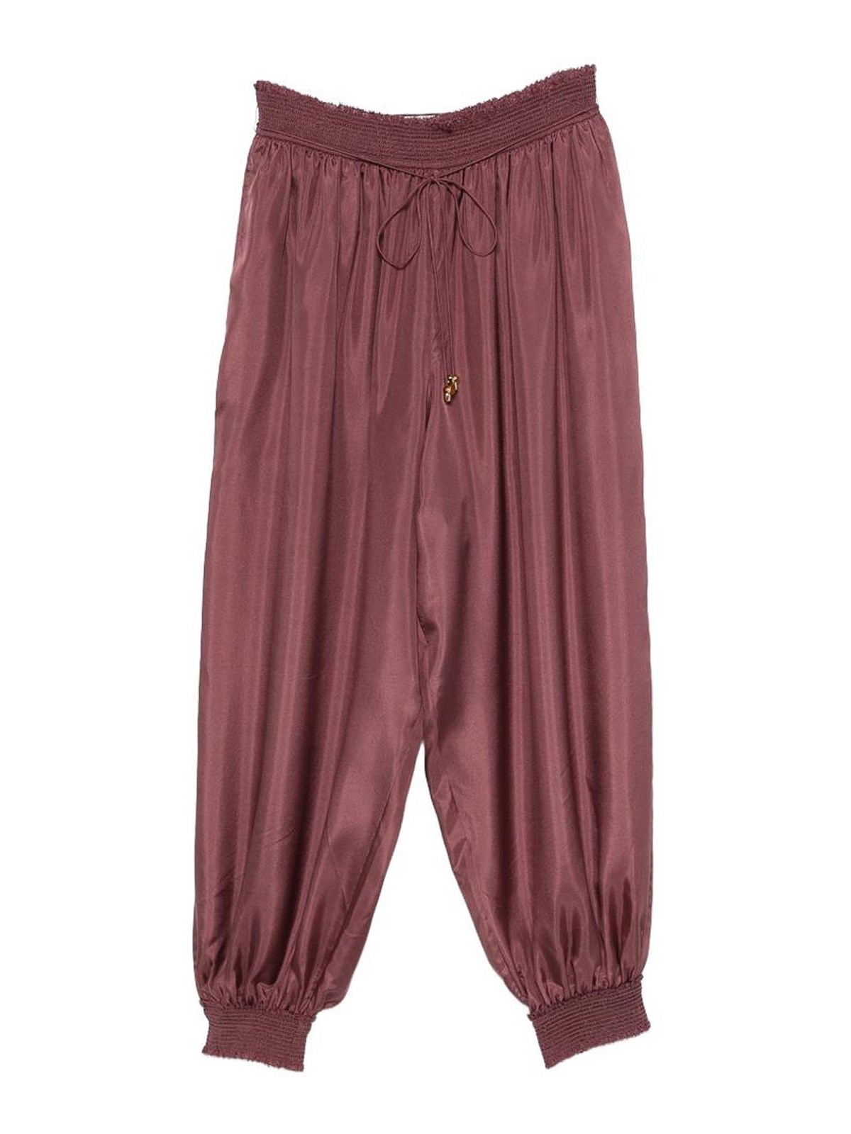Zimmermann Pantaloni in seta Aster