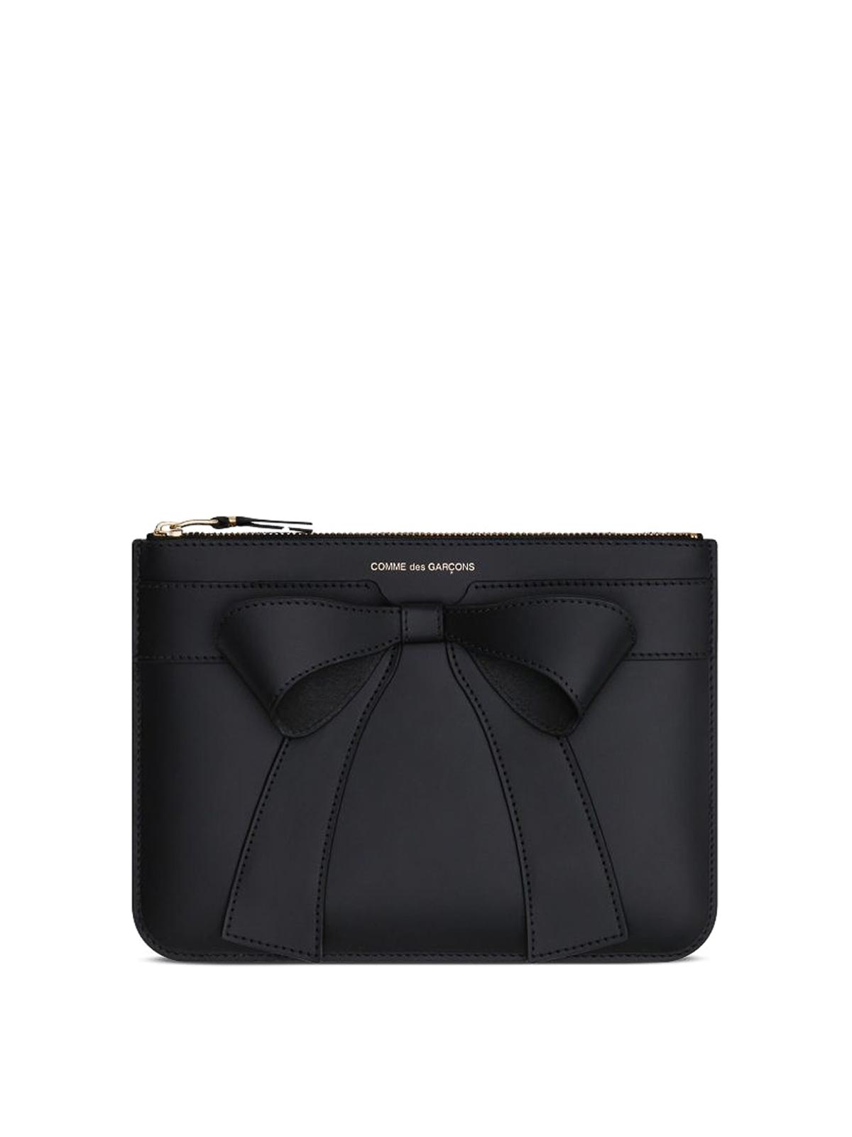 Comme Des Garcons Portefeuilles - Noir