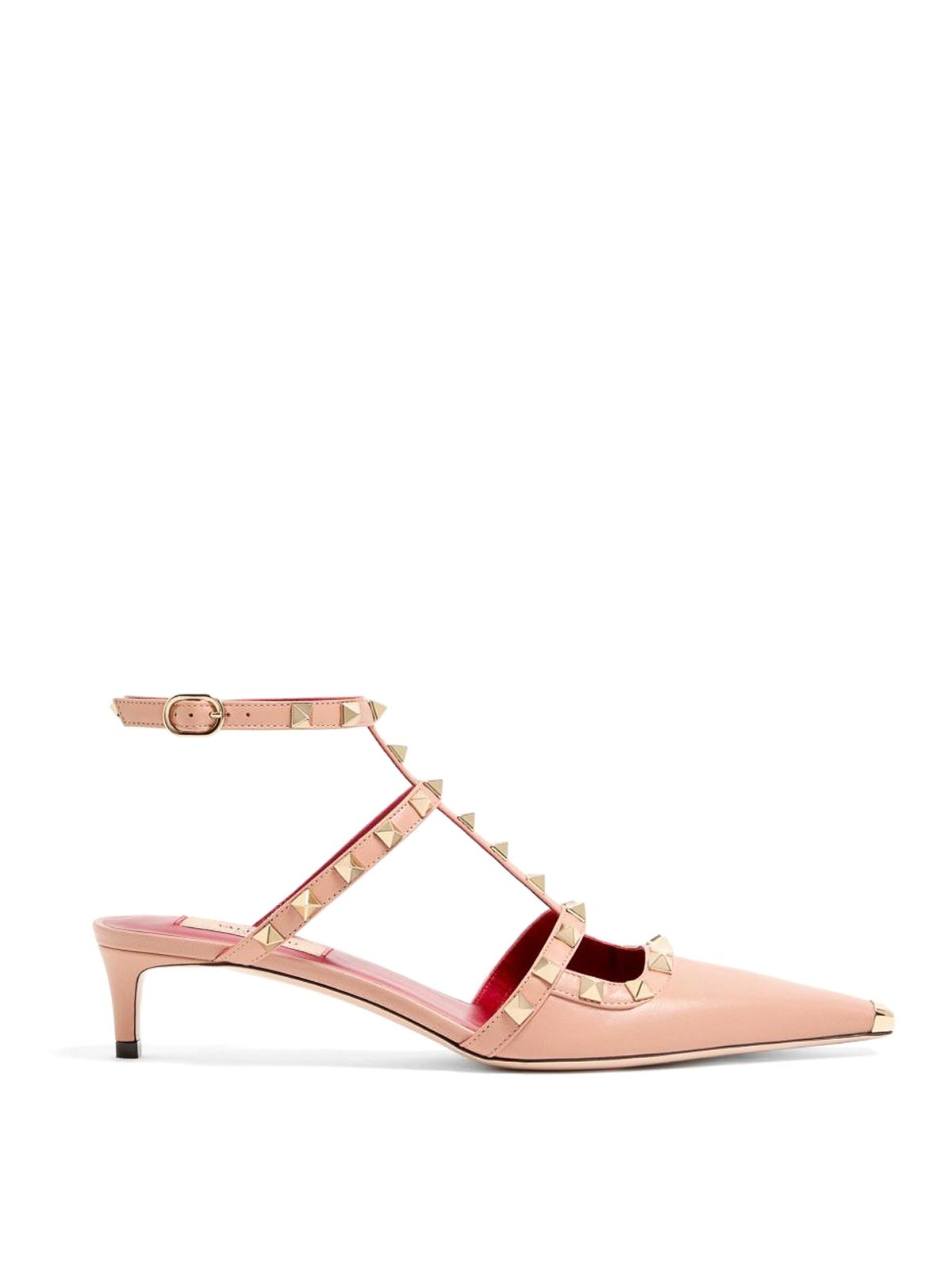 Décolleté in pelle Rockstud