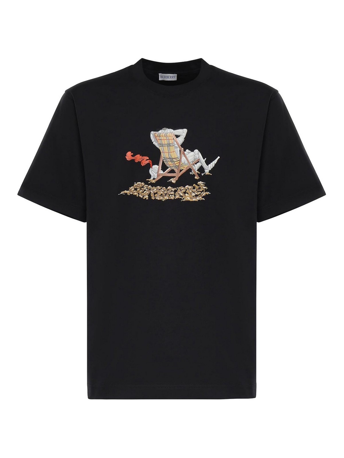 Burberry Tシャツ - 黒 - ブラック - メンズ|8126321