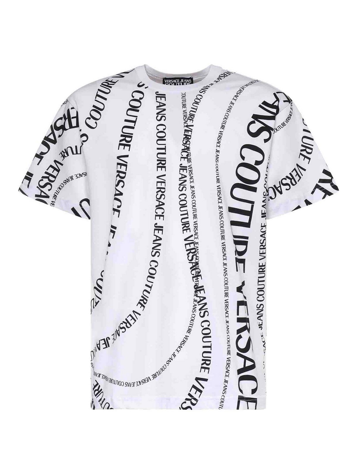 T-shirt in jersey di cotone con stampa