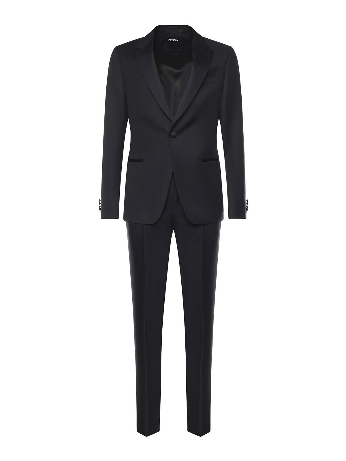 Zegna Costume De Cérémonie - Bleu Foncé