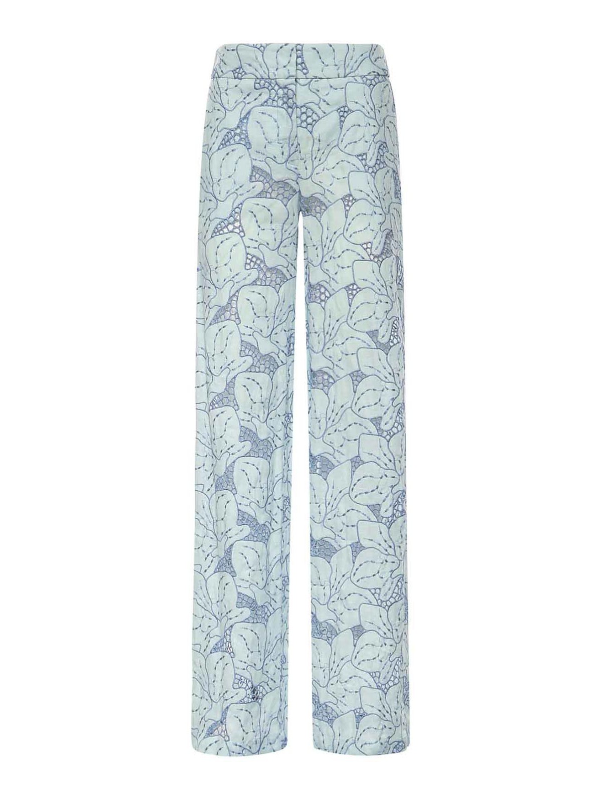 Genny Pantalons Décontractés - Bleu