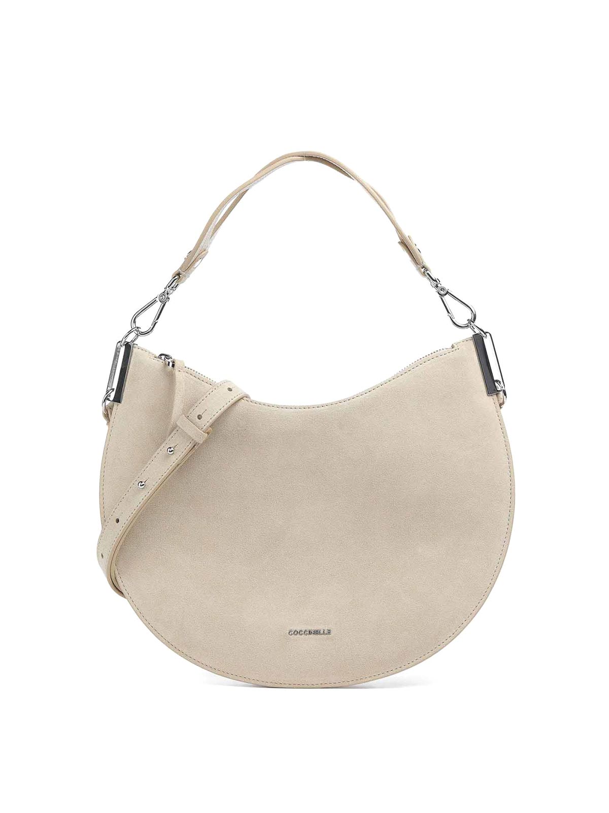 Borsa Sunup media in pelle scamosciata