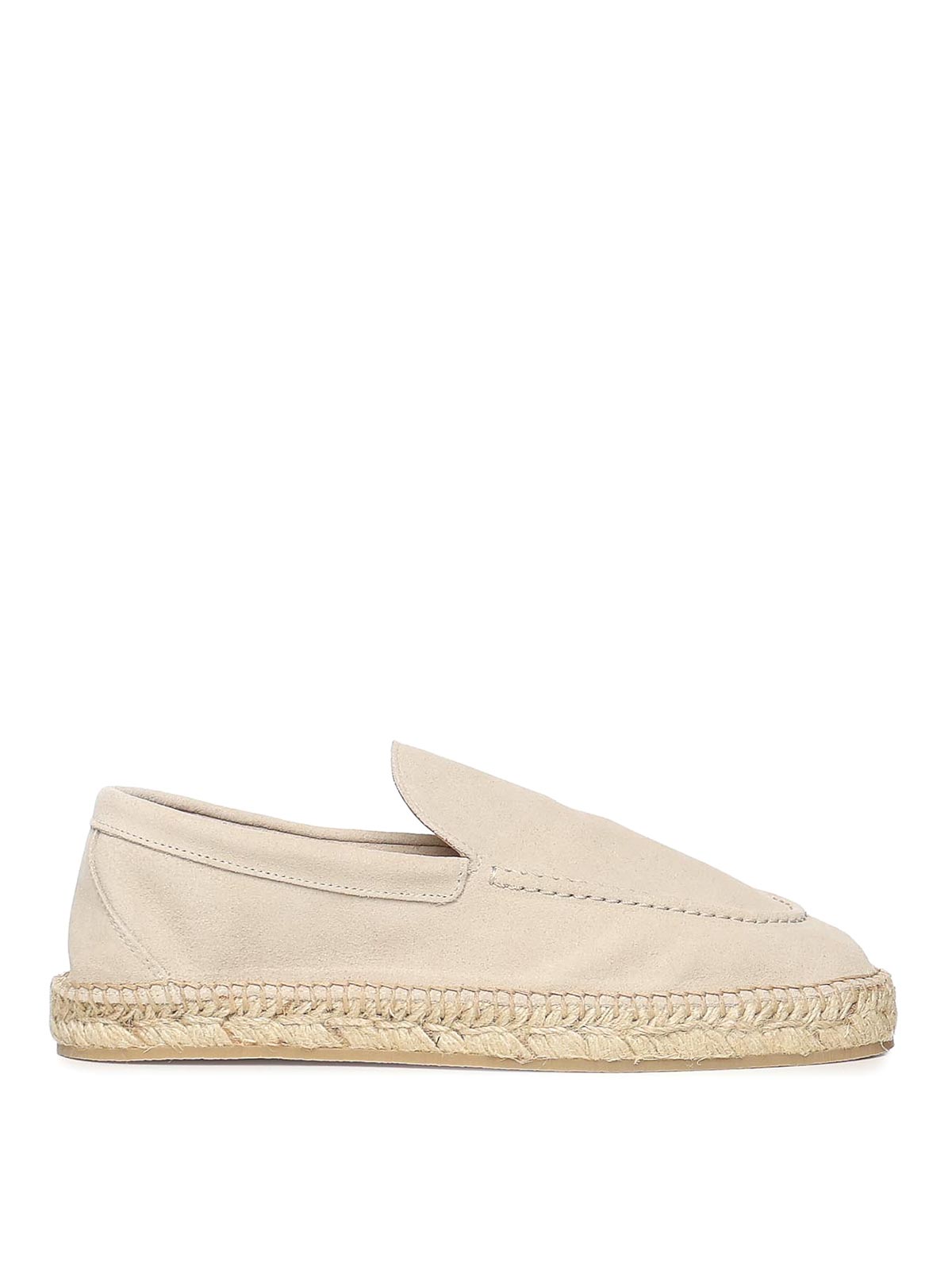 Espadrillas in pelle scamosciata