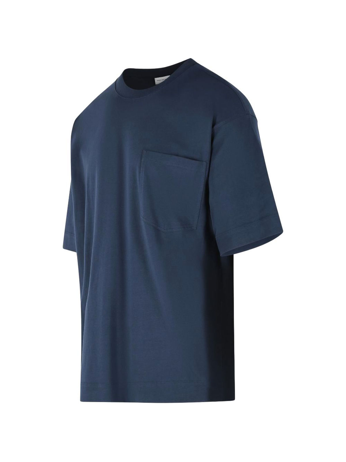Dries Van Noten Heso T-Shirt By - Dark Blue|26102111036035E15