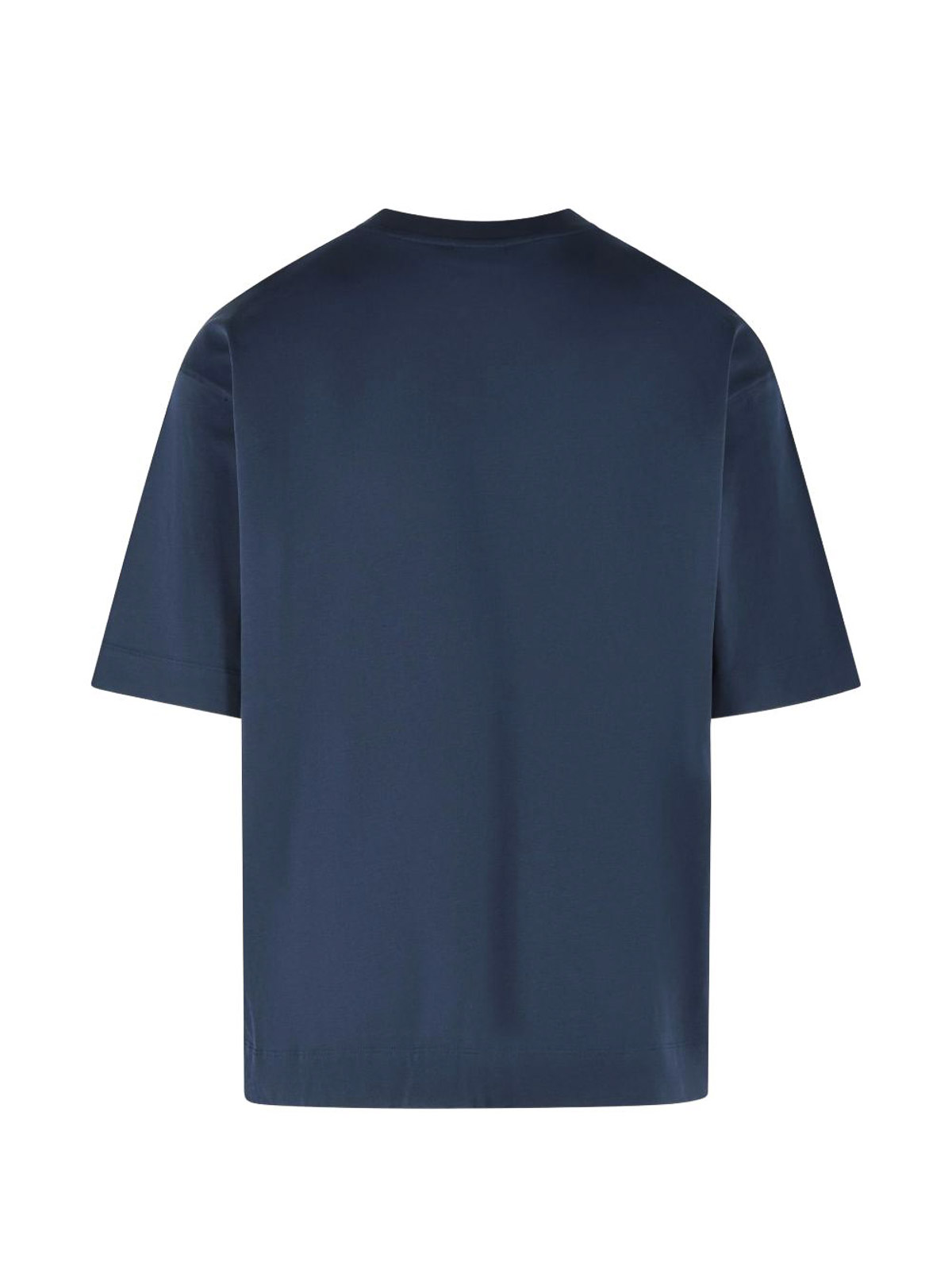 Dries Van Noten Heso T-Shirt By - Dark Blue|26102111036035E15