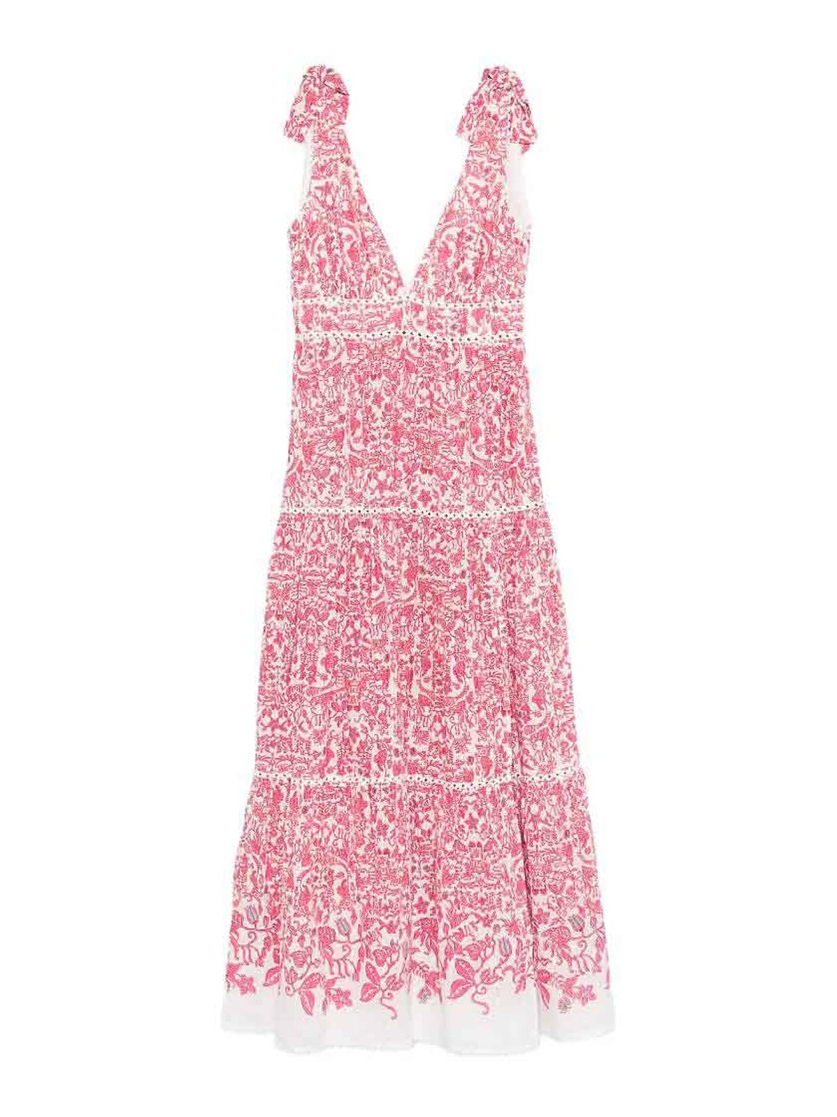 Poupette St Barth Maxi Robe - Rose