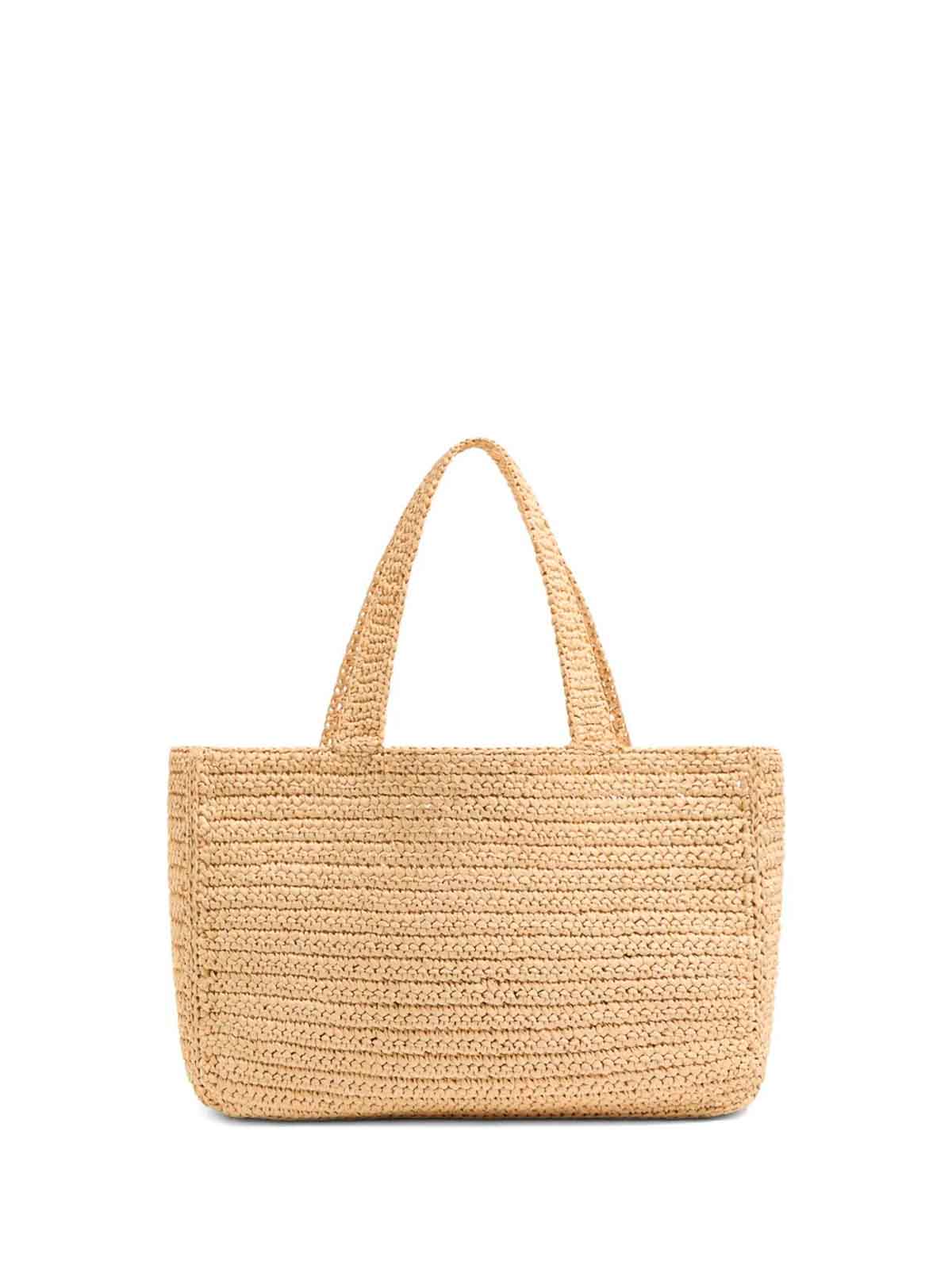 Valentino Garavani `viva superstar crochet` large tote|8W2B0S10QETCEM