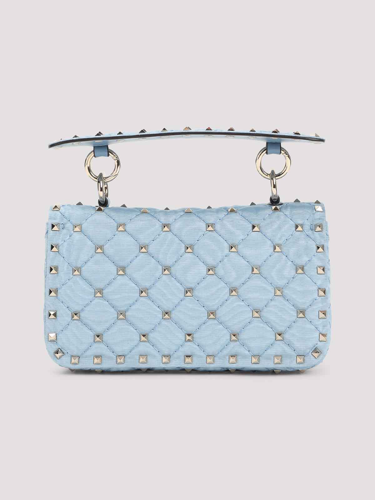 Valentino Garavani Small Shoulder Bag - Blue|8W0B0123DIIR9U