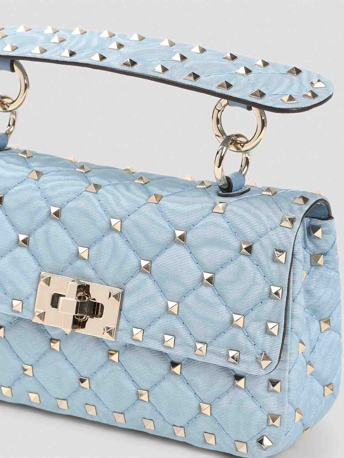 水色 ヴァレンティノバック Valentino Garavani ショルダーバッグ 