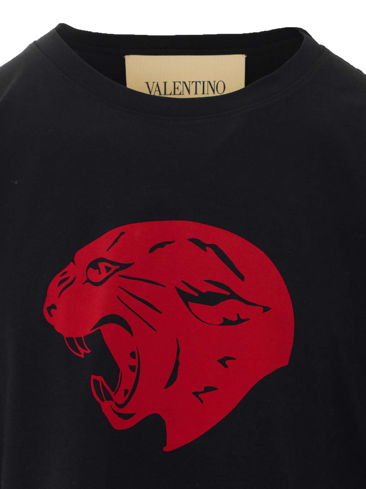 トップス VALENTINO black panther t-shirt Valentino Garavani Valentino garavani black panther t-shirt